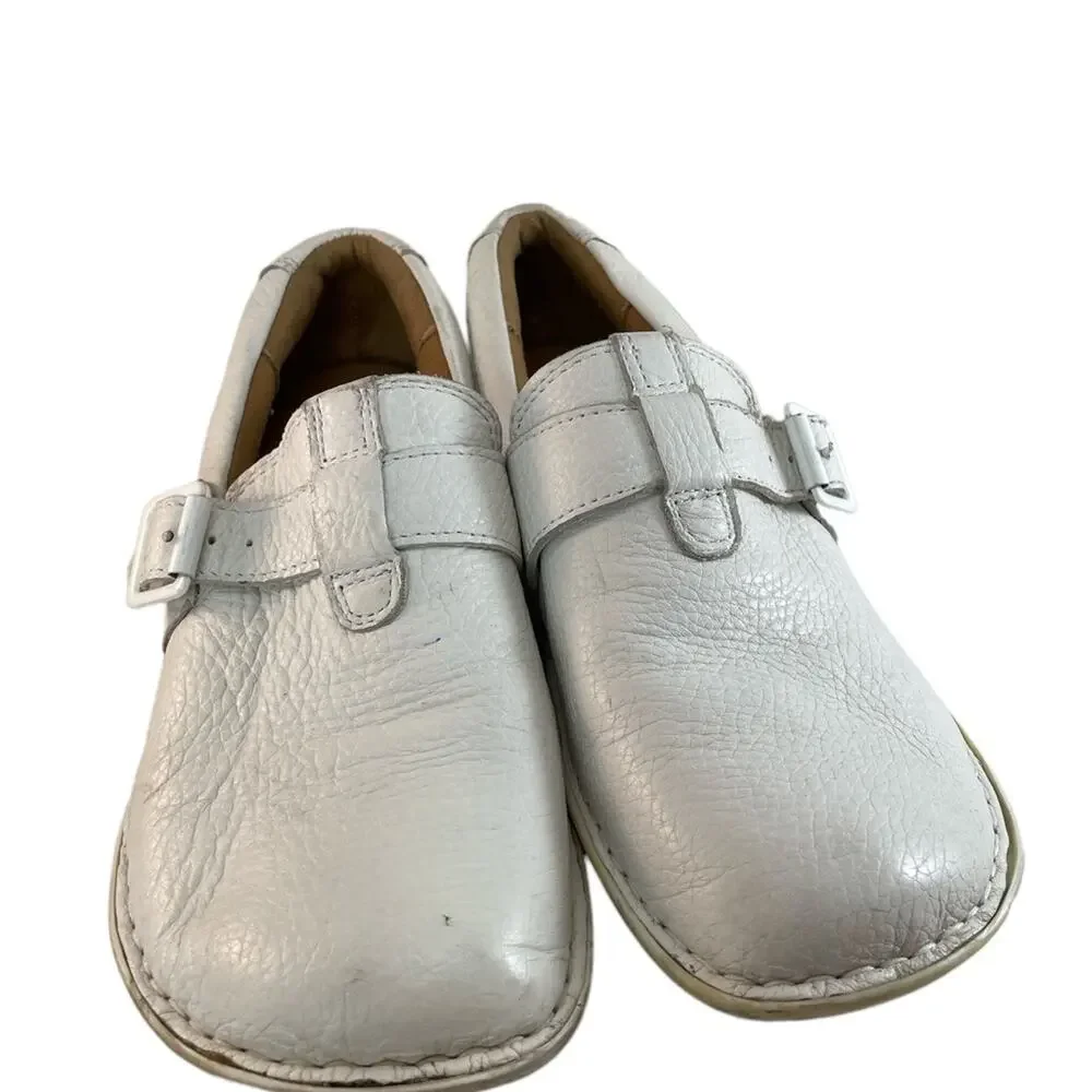 Nurse Mates Gelsey Pillow Top White Shoes 8.5